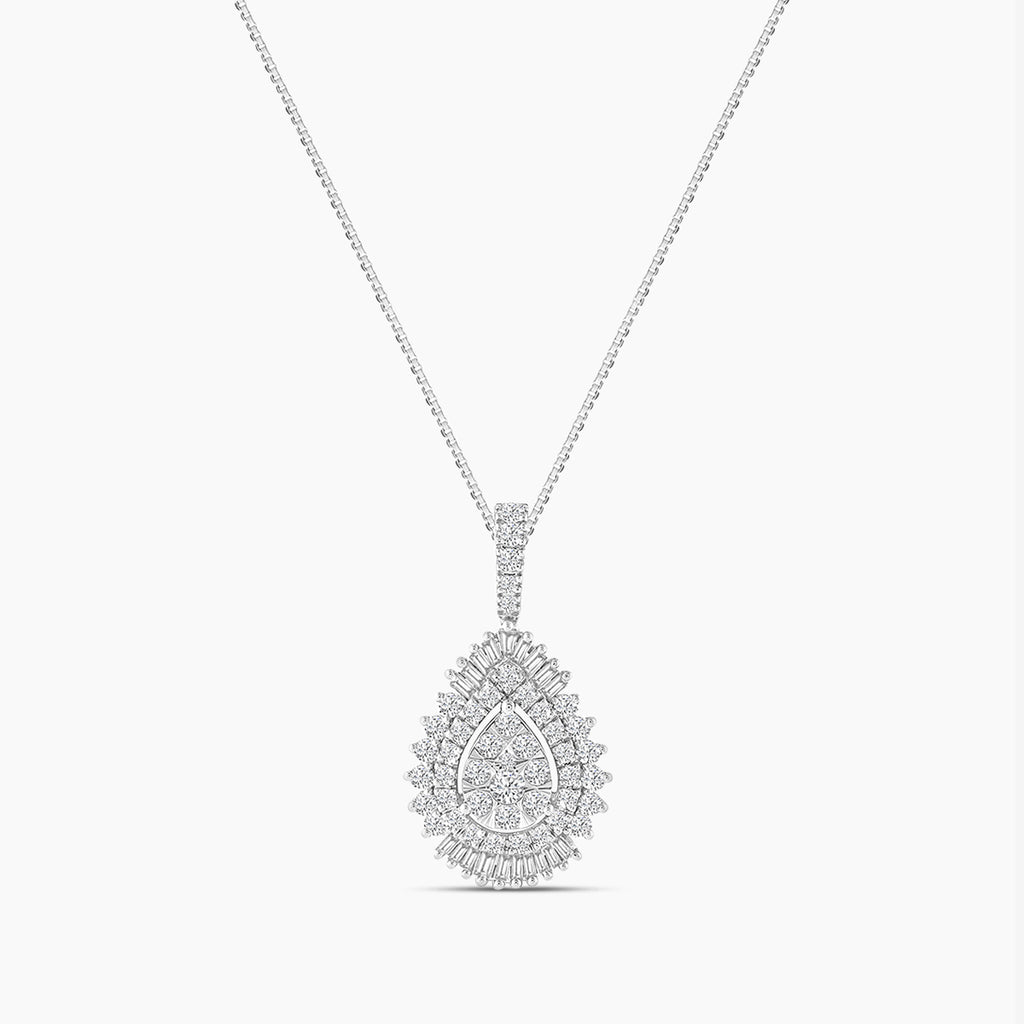 2CT DIA PEAR AVATAR PENDANT