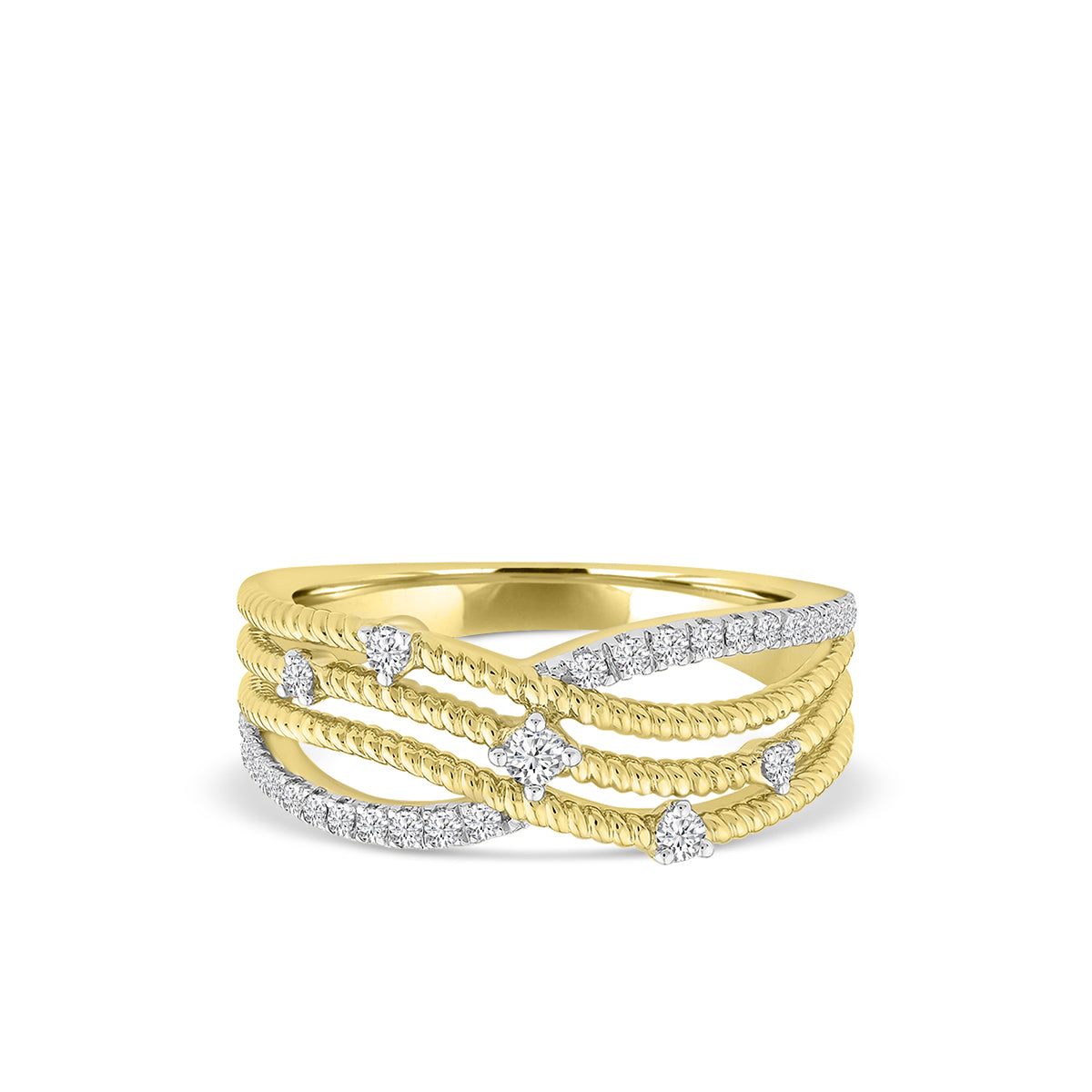 1/4 CTW RD FASHION RING WITH SINGLE CUT