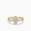 1/5 CTW PROMISE RING SIZE-5