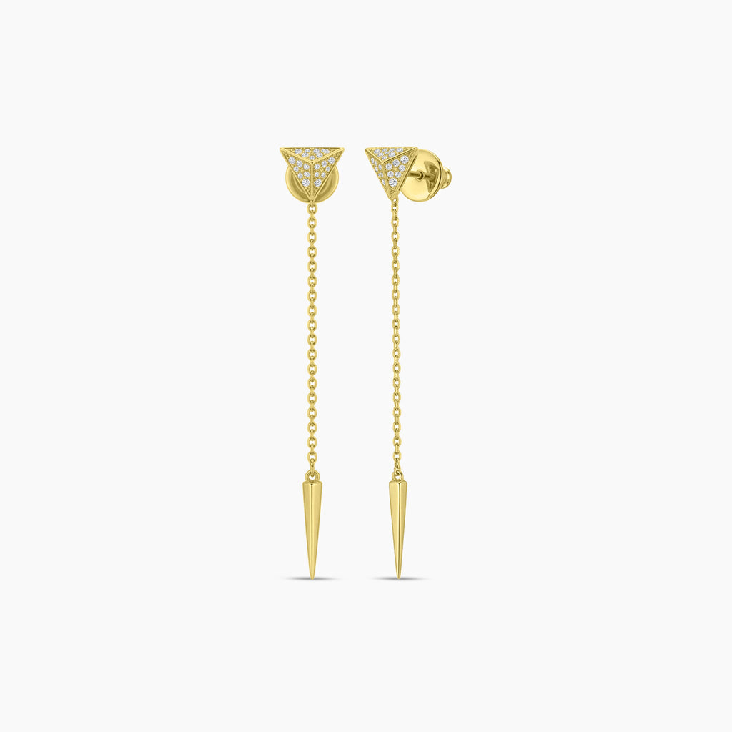 18KY 0.28 CTW DIAMOND ASTRID EARRINGS