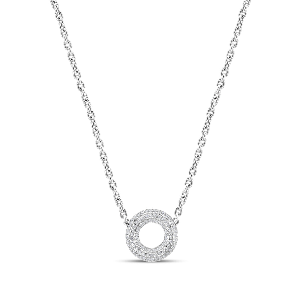 0.24 Ctw Diam Nirav Modi Embrace Necklace GH;VS