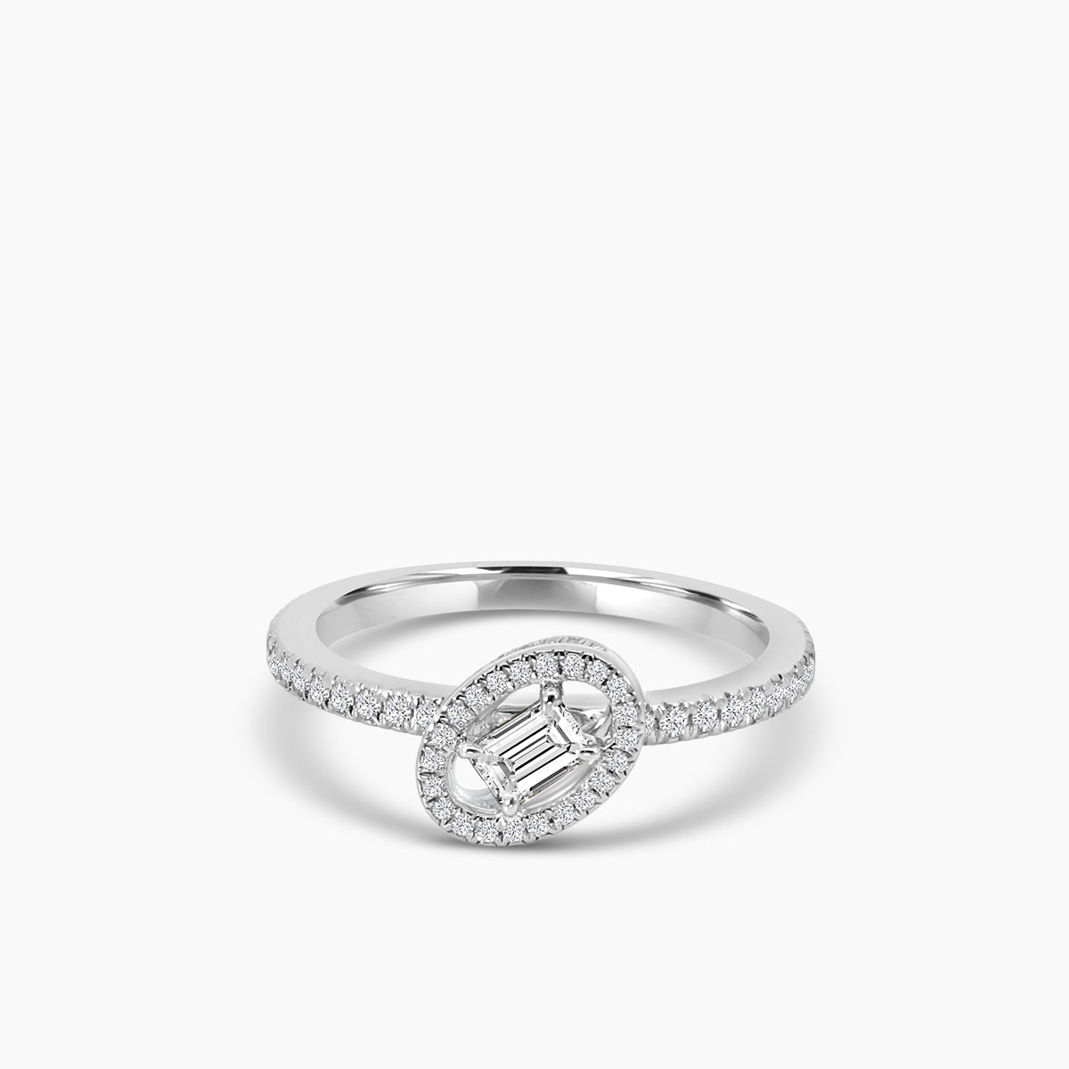 18KW 0.6 Ctw Diam Celestial Ring GH;VS