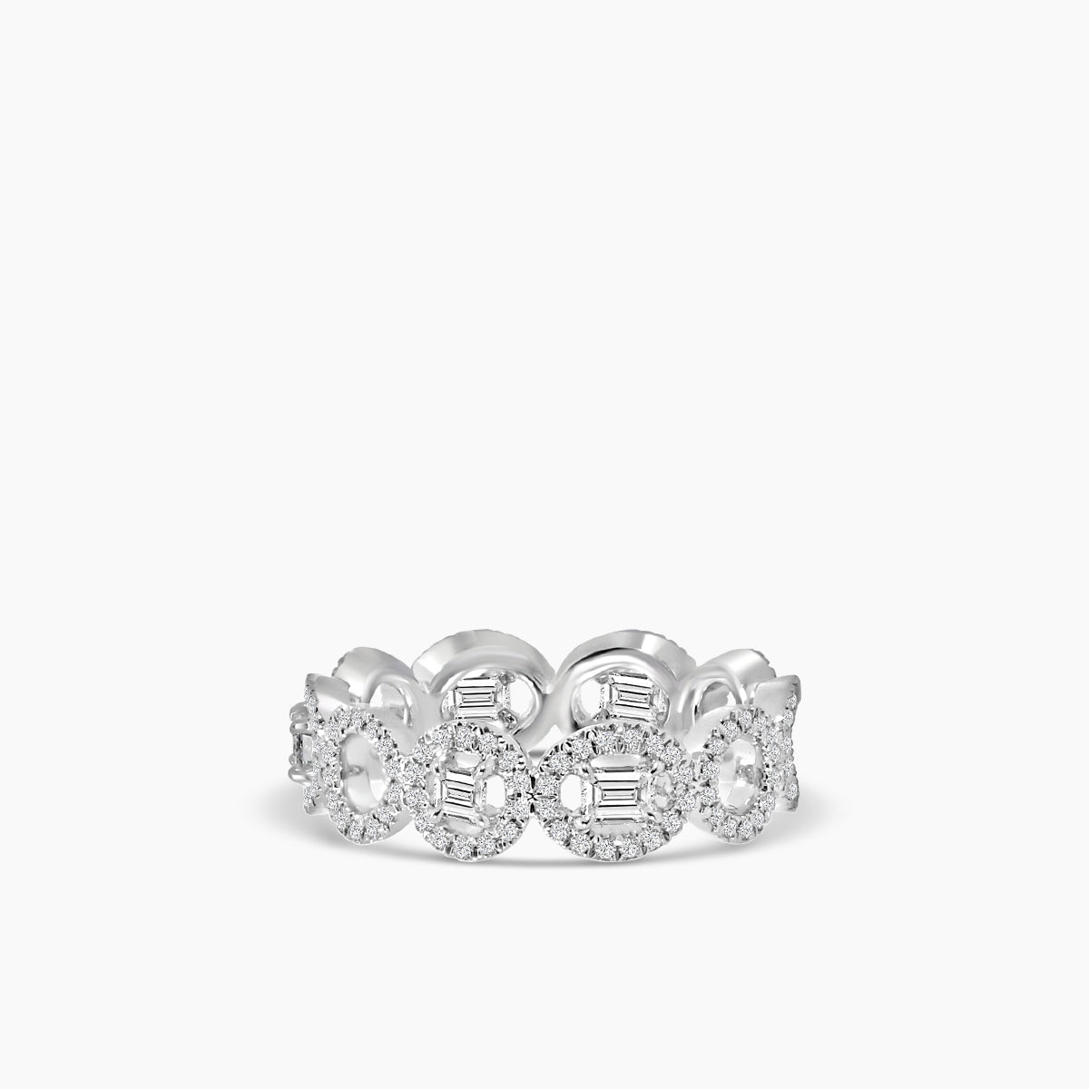 0.82 Ctw Diam Celestial Ring GH;VS