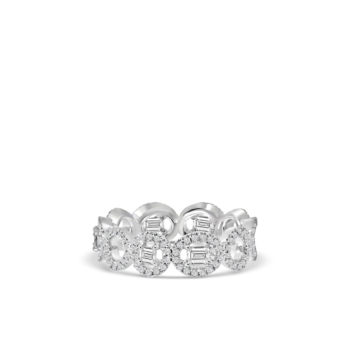 0.82 Ctw Diam Celestial Ring GH;VS