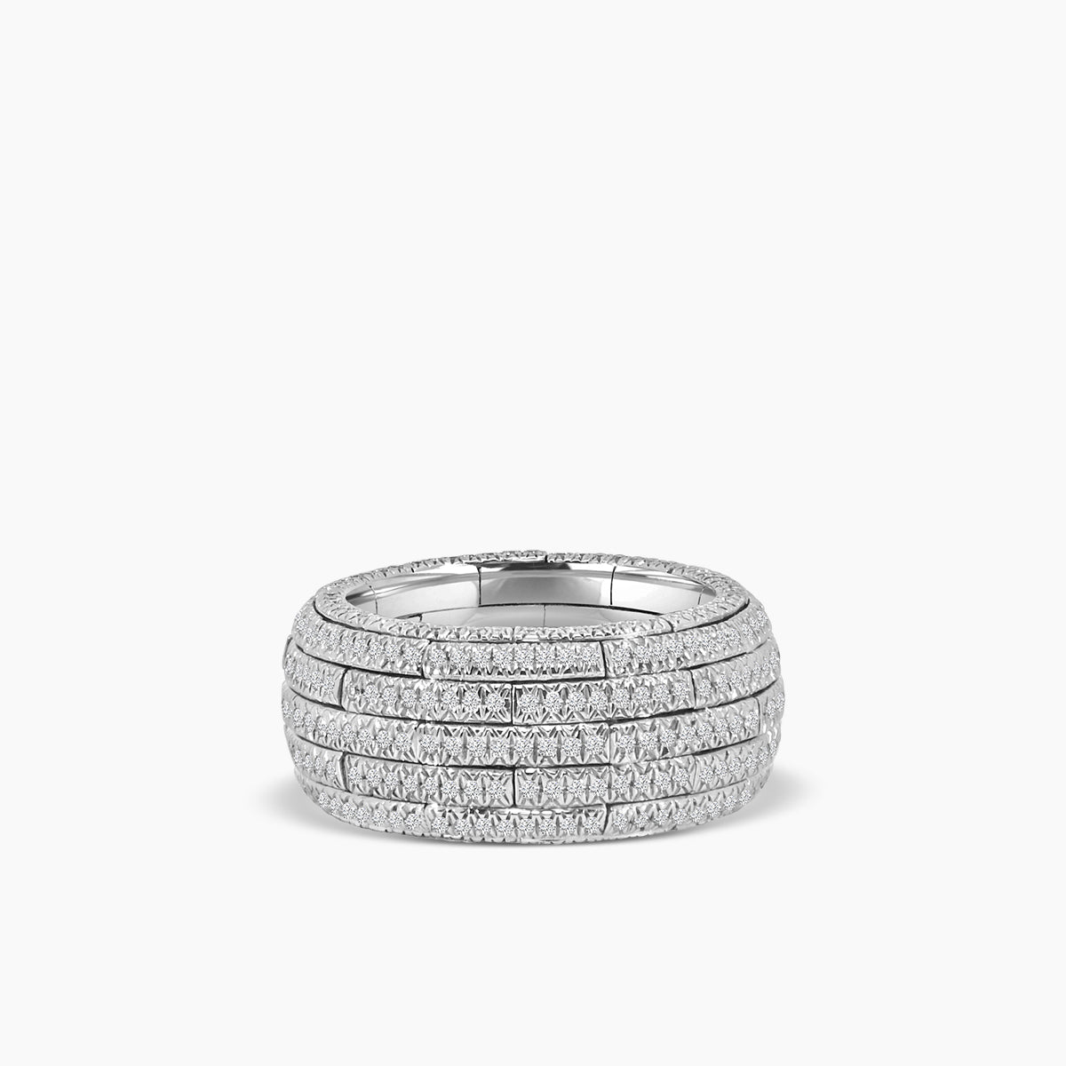1.08 Ctw Diam Grand Embrace Ring GH;VS