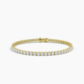 14KY 1.38 CTW DIAMOND TENNIS BRACELET