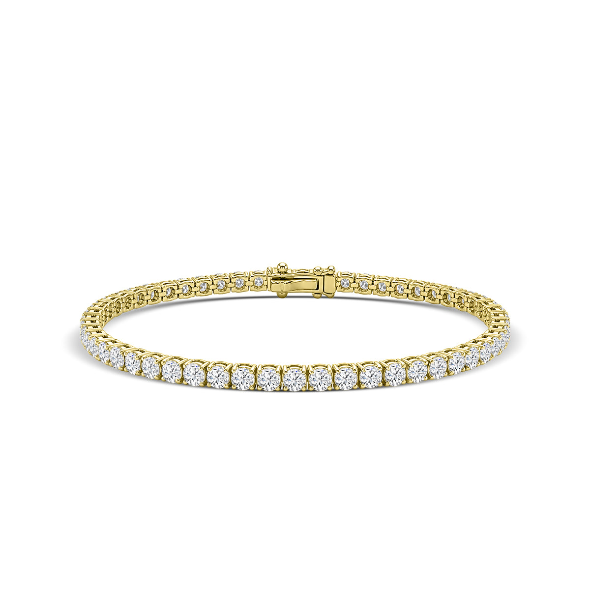 14KY 1.38 CTW DIAMOND TENNIS BRACELET