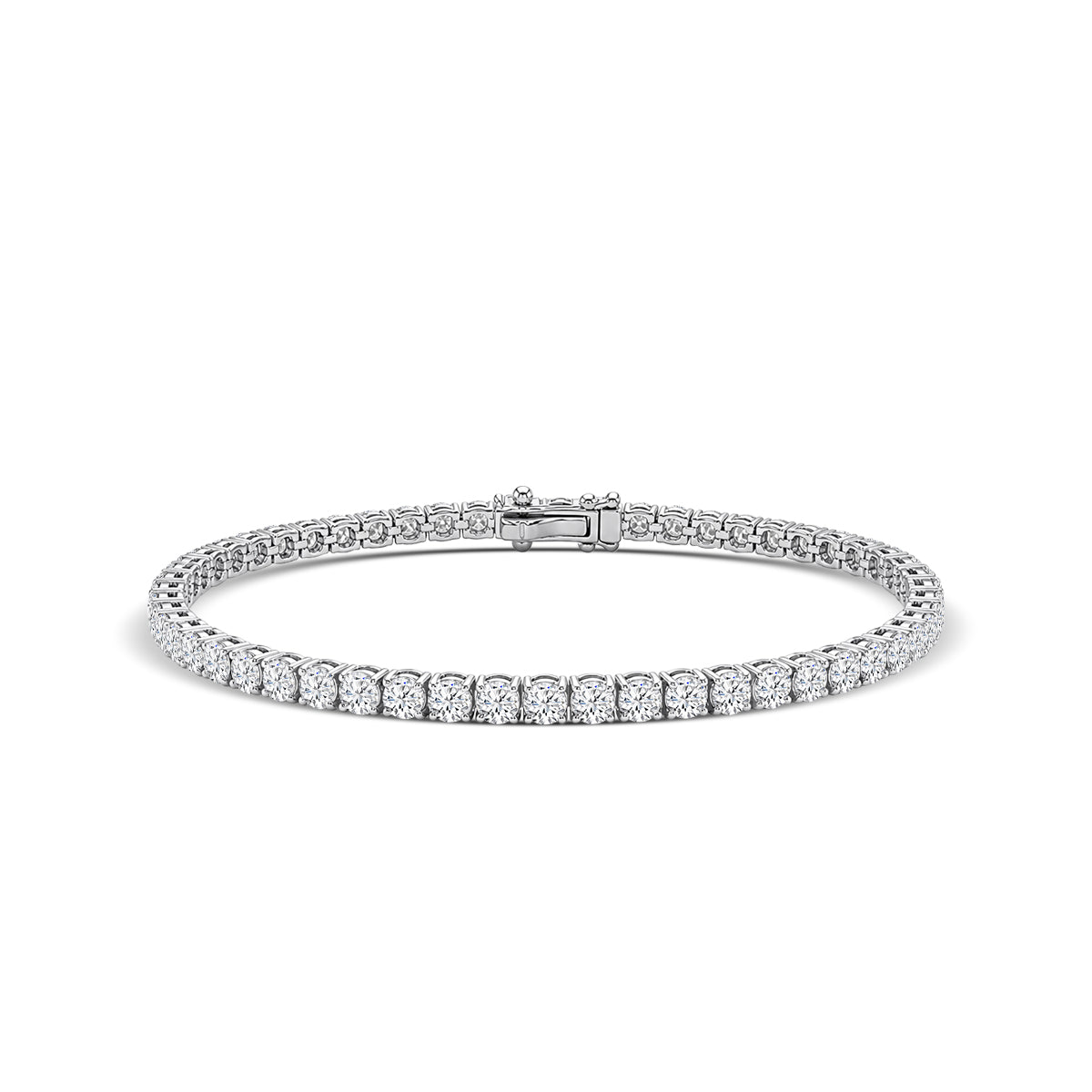 14KW 1.50 CTW DIAMOND TENNIS BRACELET