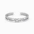 18KW 1.197 CTW DIAMOND AVANT BANGLE