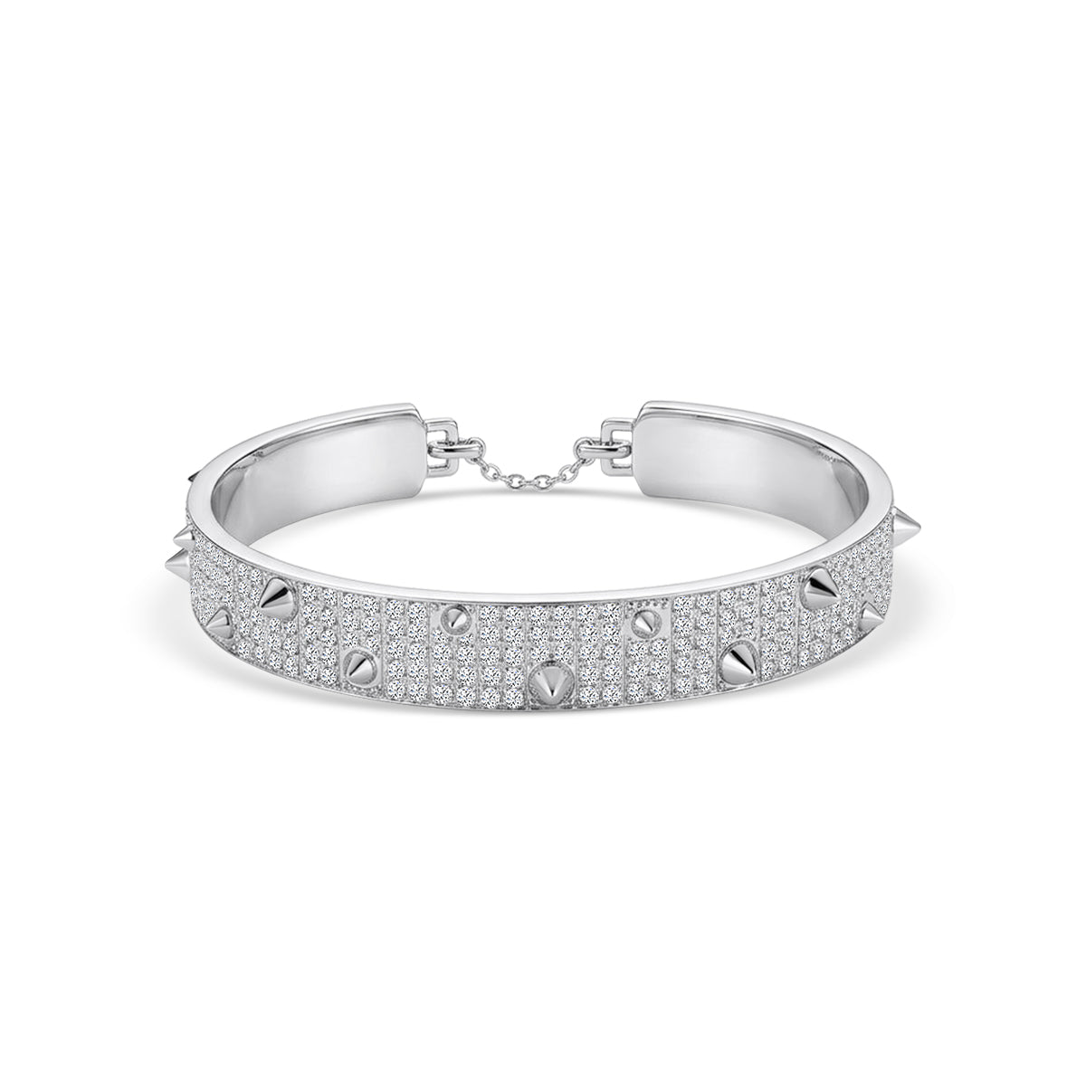 18KW 3.762 CTW DIAMOND CHELSEA BANGLE