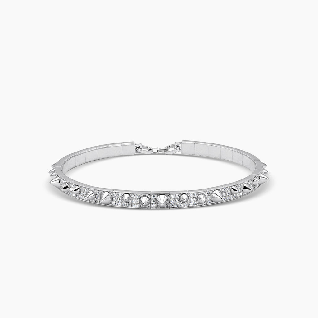 18KW 1.119 CTW DIAMOND CHELSEA BANGLE