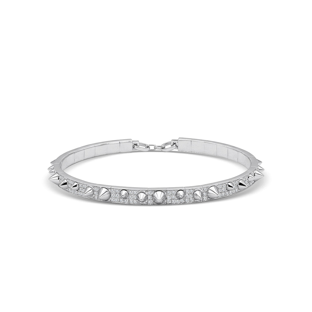 18KW 1.119 CTW DIAMOND CHELSEA BANGLE