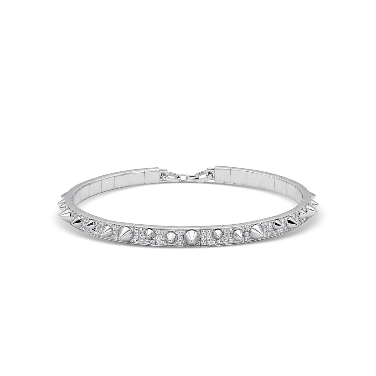 18KW 1.119 CTW DIAMOND CHELSEA BANGLE