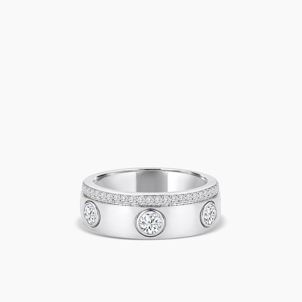 18KW 0.625 CTW DIAMOND CHELSEA RING