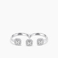18KW 0.793 CTW DIAMOND ROCK RING (48RD-0.20,3AC-0.59)